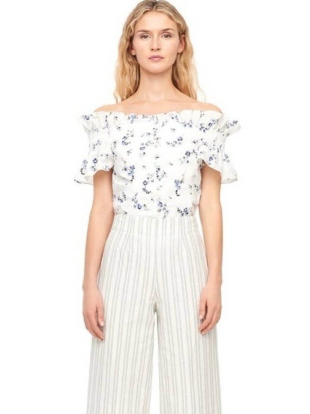 Rebecca Taylor Francine Off The Shoulder Top